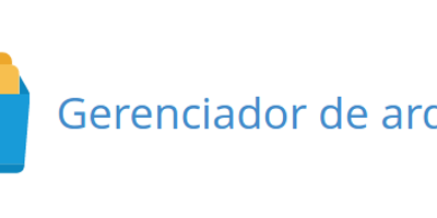 Gerenciador de arquivos do cPanel