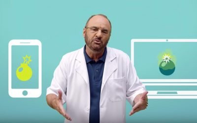 Não clique em links estranhos