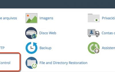 Como usar o Git Controle de Versão no cPanel