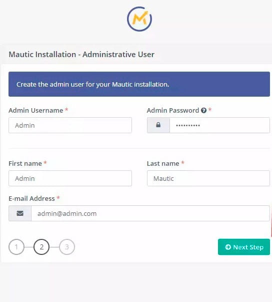 Configurar os dados do administrador do sistema Configurar os dados do administrador do sistema