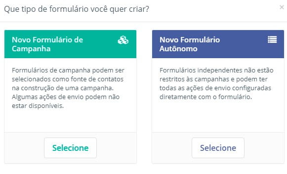 Como criar um formulário no Mautic Como criar um formulário no Mautic