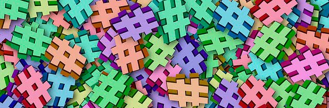 Principais hashtags Principais hashtags