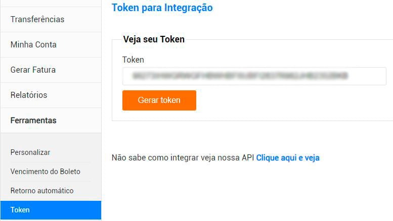 Gerar token Pag Hiper Gerar token Pag Hiper