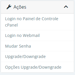 Como acessar o cPanel pela área do cliente Como acessar o cPanel pela área do cliente