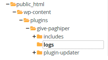 Pasta de logs plugin Paghiper Pasta de logs plugin Paghiper