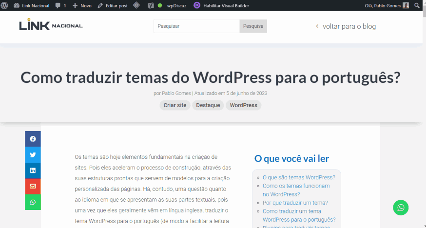 Plugin atualizador de datas Plugin atualizador de datas