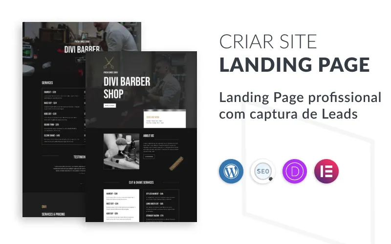 Site landing page Site landing page