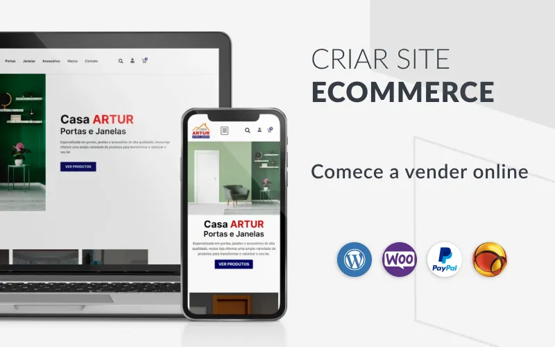 Criar site ecommerce Criar site ecommerce
