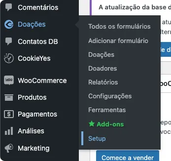 Setup GiveWP Setup GiveWP