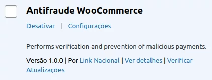 Plugin Antifraude Woocommerce Plugin Antifraude Woocommerce