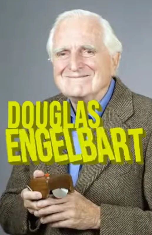 Primeiro mouse por Douglas Engelbart