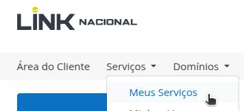 Área do Cliente | Meus Serviços