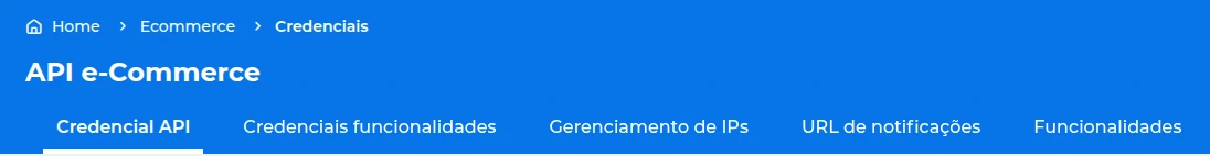 Cielo API E-commerce Credencial API