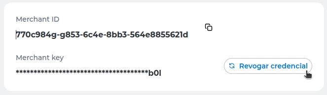 Cielo API E-commerce Revogar Credencial API